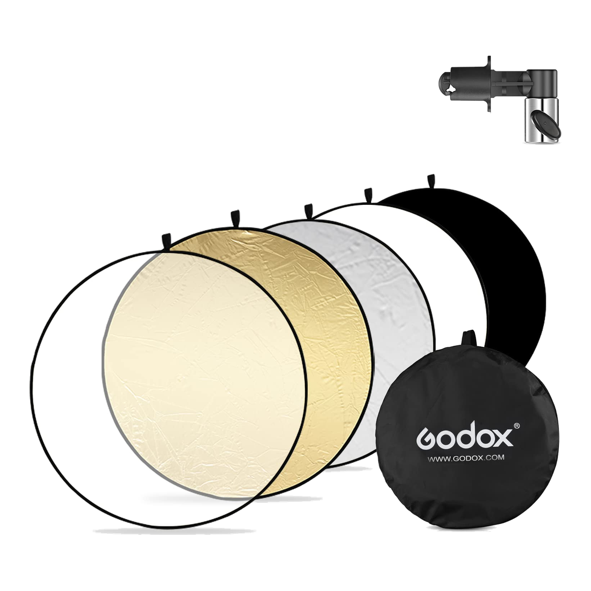 Reflector Gold and silver 5 in 1