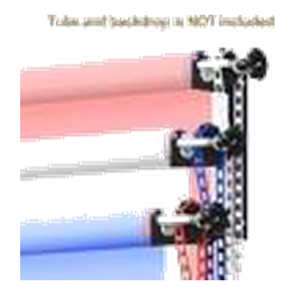Photography Backdrop Wall Mount 4 Rollers