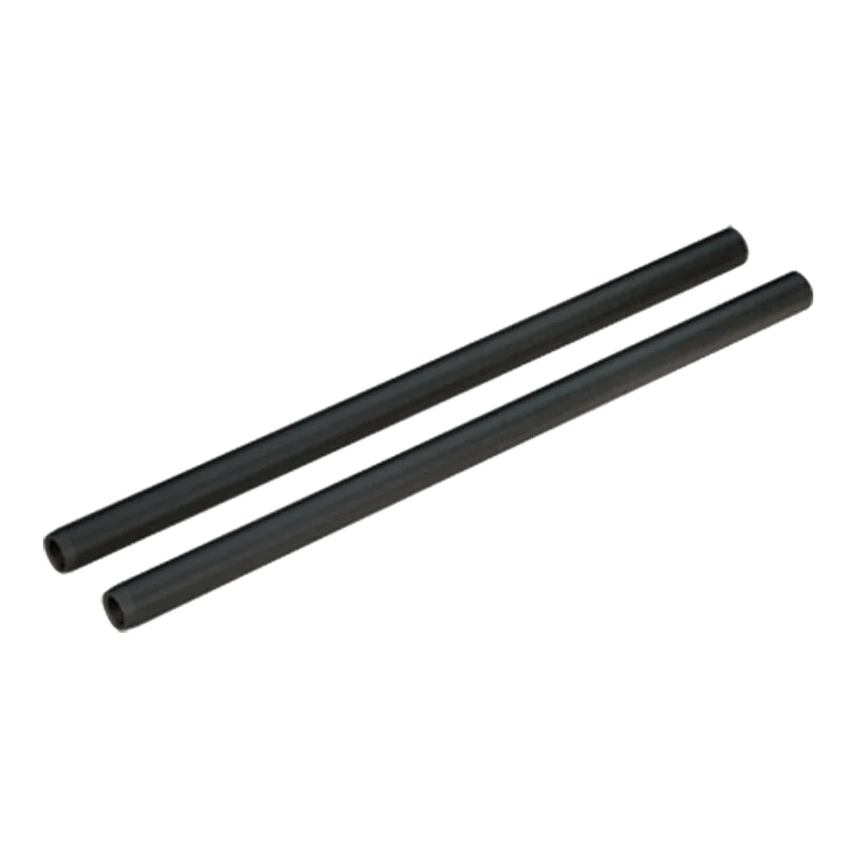 2 x 15mm Aluminum Rod – 200mm Black